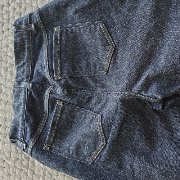 Spanx Denim Cuffed Leg Raw indigo high rise - Picture 15 of 16